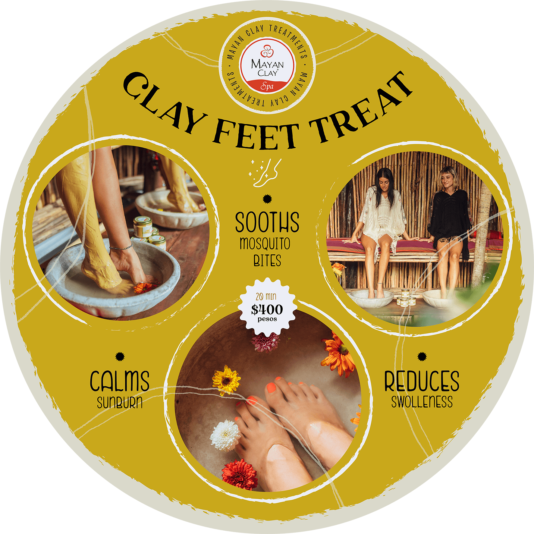 Mayan Clay Spa - Feet Treatments